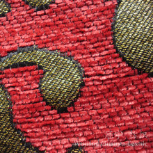 Upholstery Chenille 100% Polyester Yarn Dyed Fabric for Home Textile